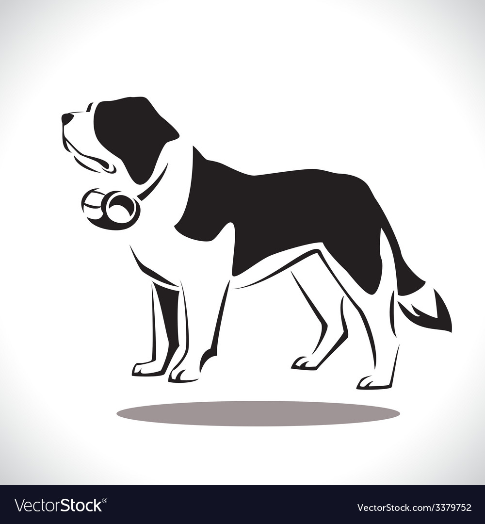 Saint Bernard Dog Free Svg - vrogue.co