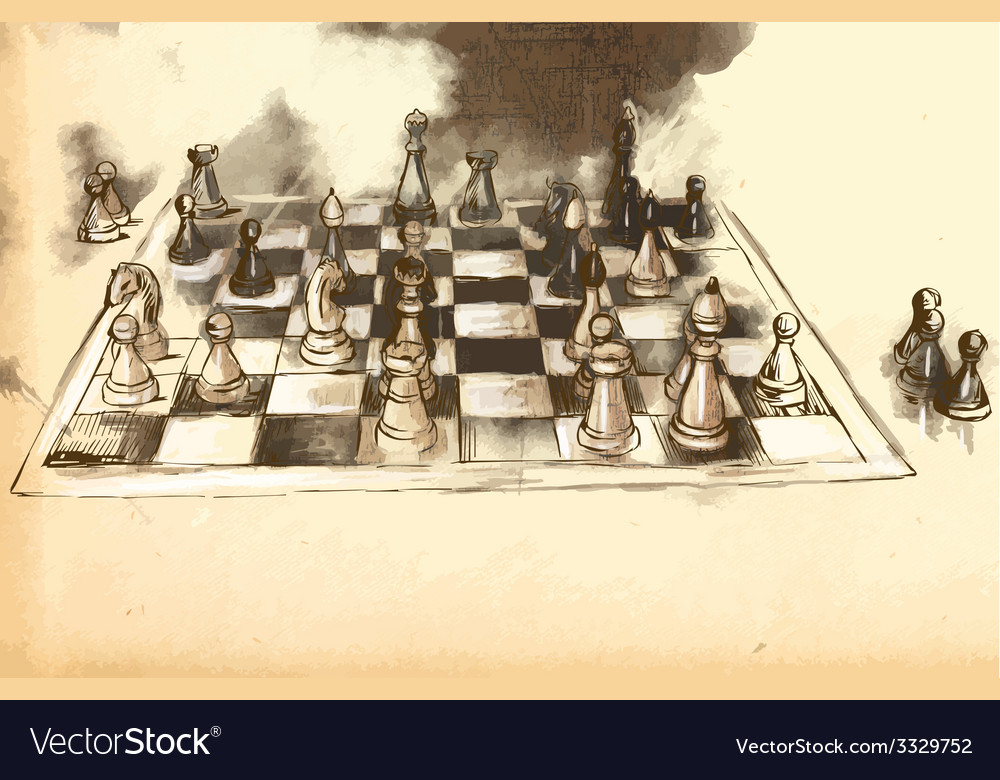 The World's Great Chess Games: Karpov - Kasparov Stock Illustration by  ©kuco #49773055