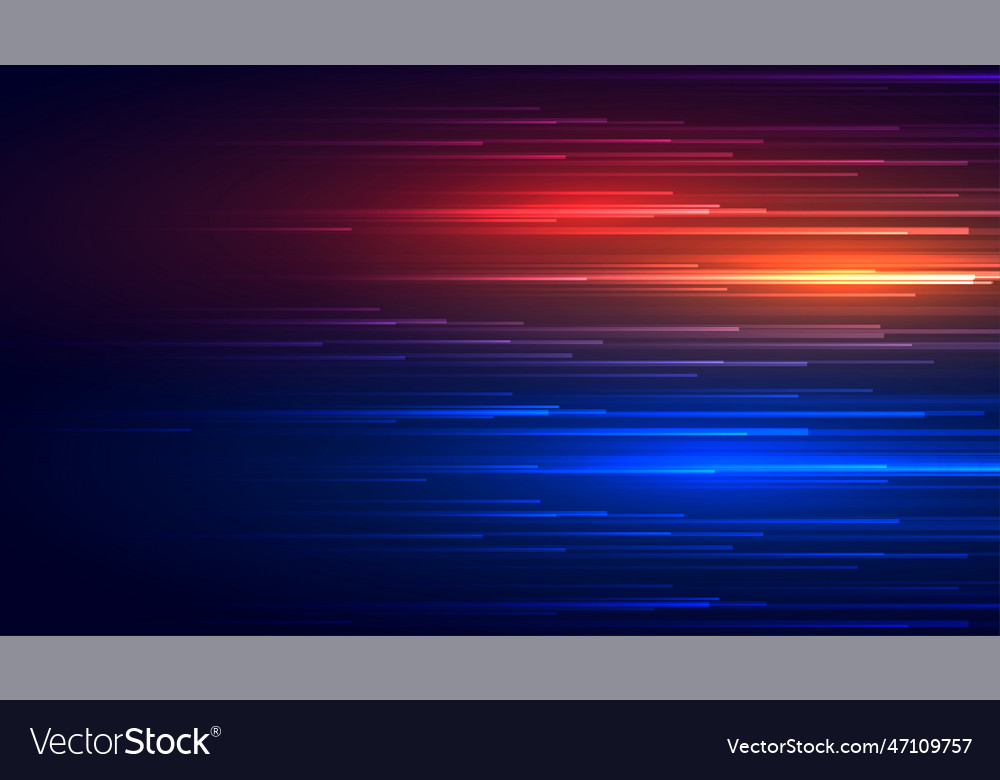 Glowing and shiny light trail wallpaper with long