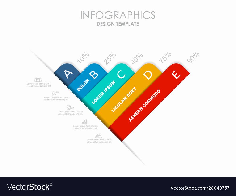 Infographic design template with place for your Vector Image