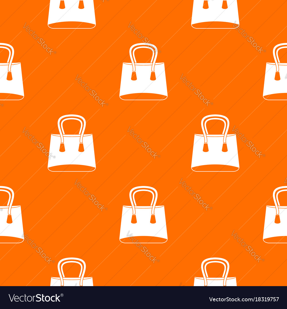 Small woman bag pattern seamless Royalty Free Vector Image