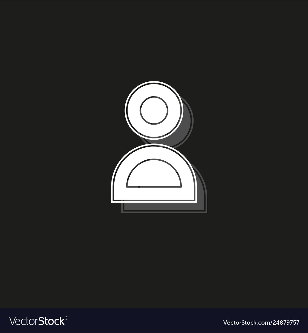 Support concept line icon simple element