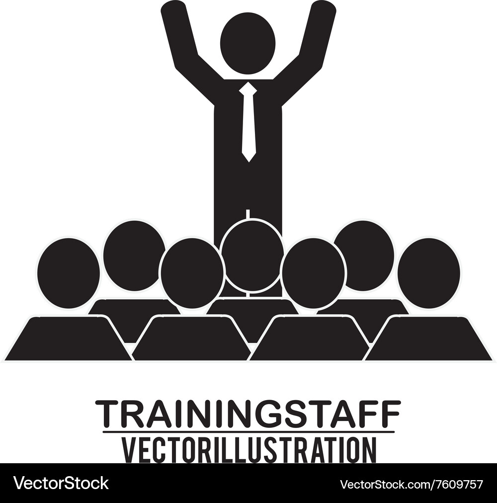 Training icon design Royalty Free Vector Image