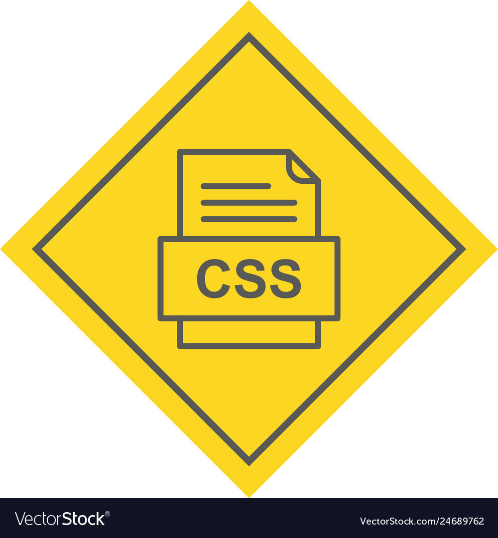 Css file document icon