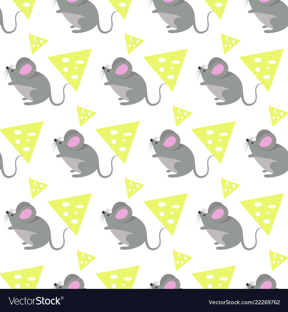 Cute rat pattern