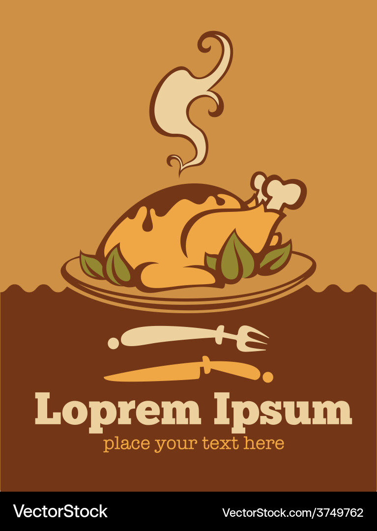 Meat background Royalty Free Vector Image - VectorStock