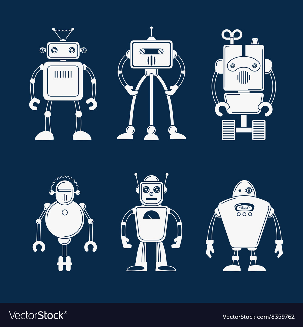 Robot Icon Set