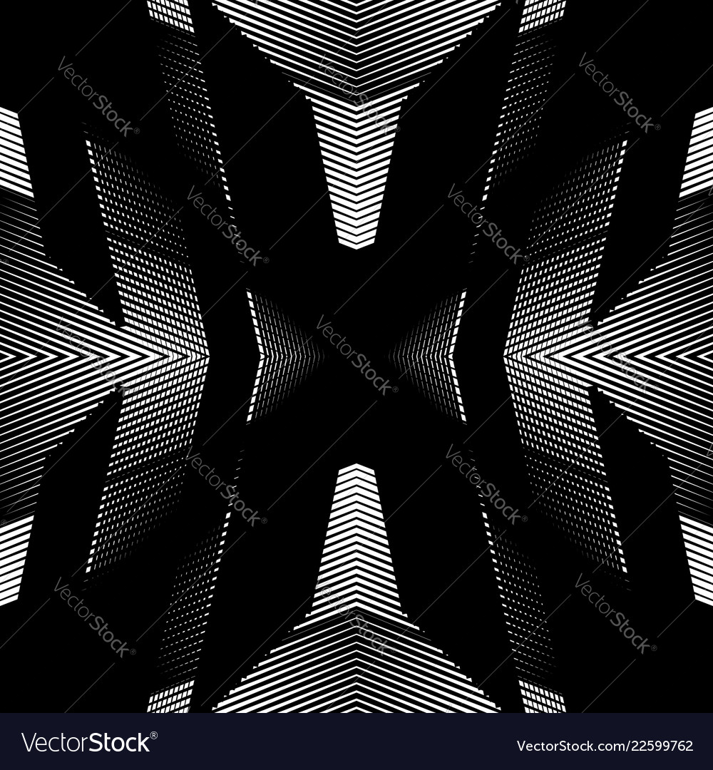 Symmetrical repeatable mesh grid background