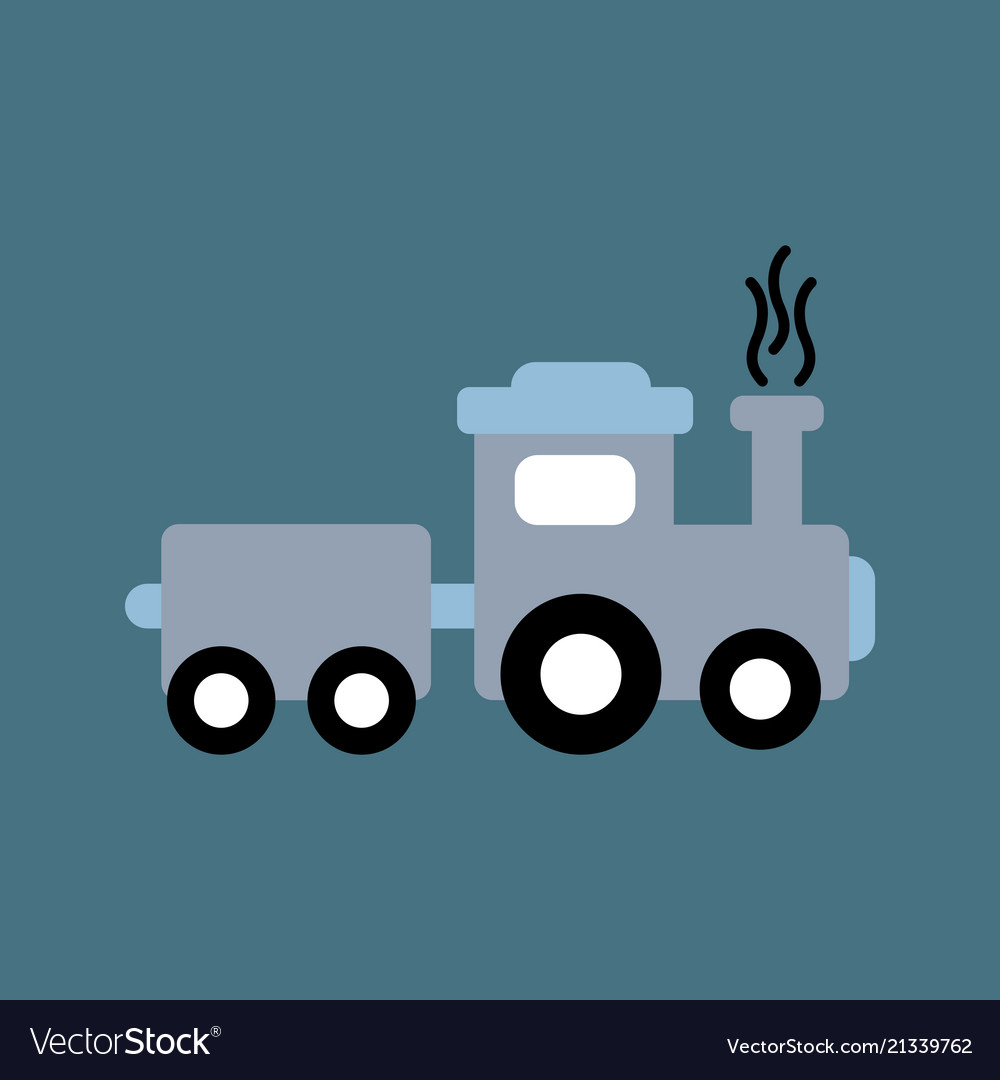 train icon isolated