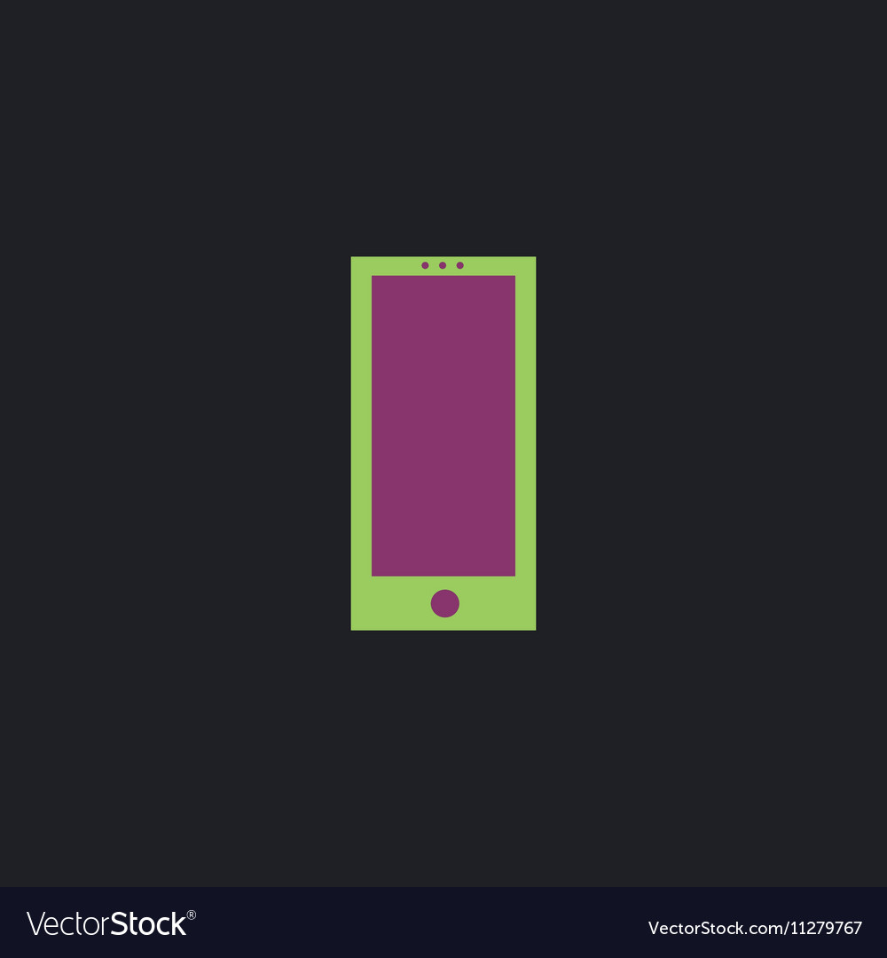 Cellphone computer symbol