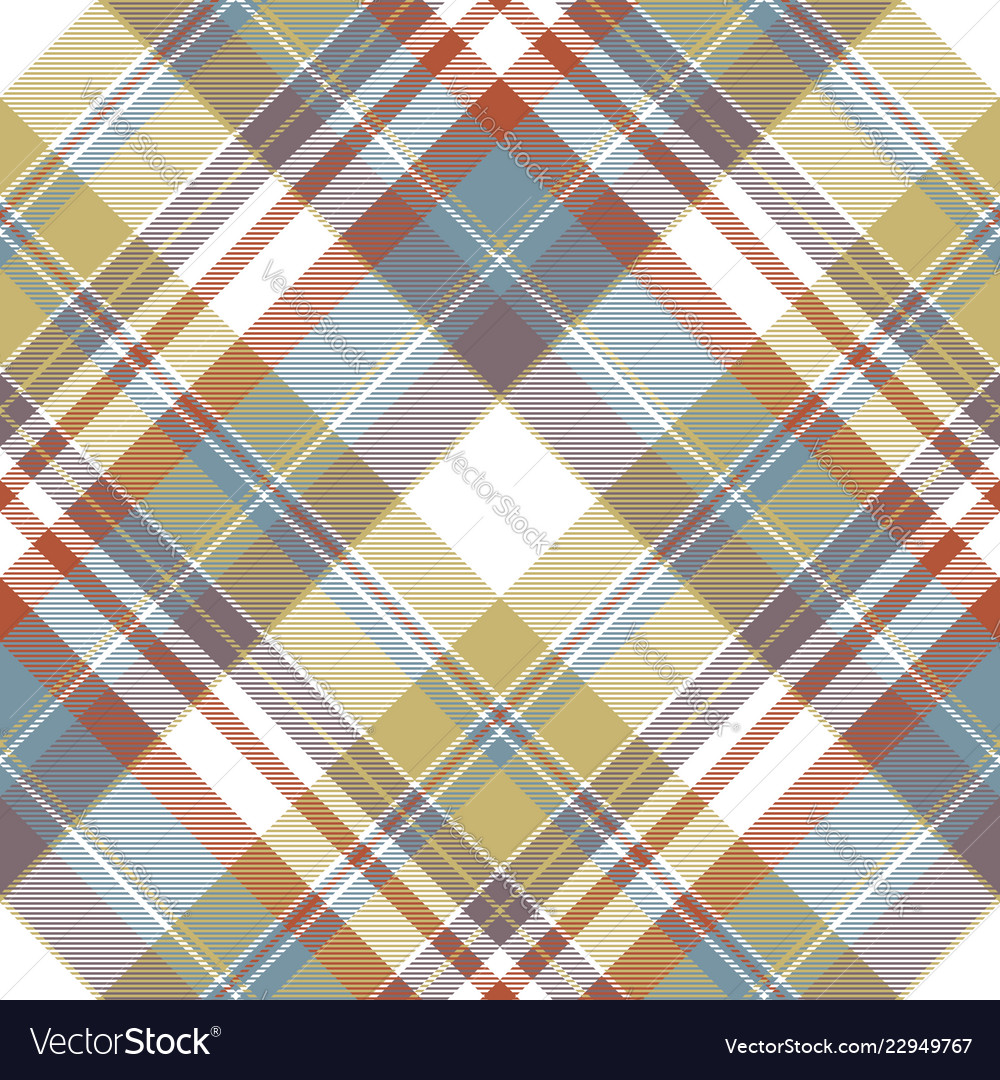 Check fabric texture diagonal seamless pattern