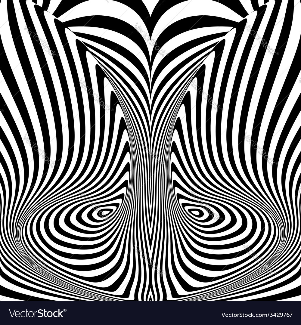 Design monochrome vortex movement background