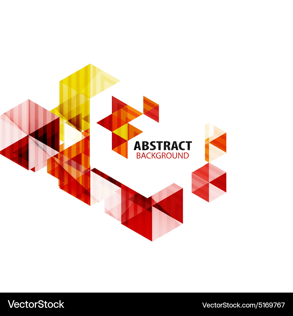 Geometric abstract polygonal background Royalty Free Vector