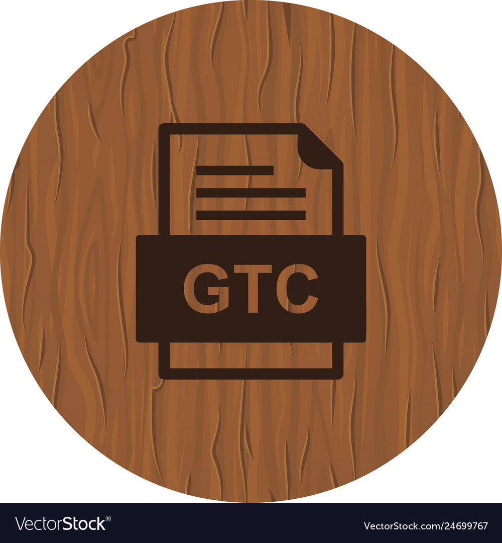 Gtc file document icon