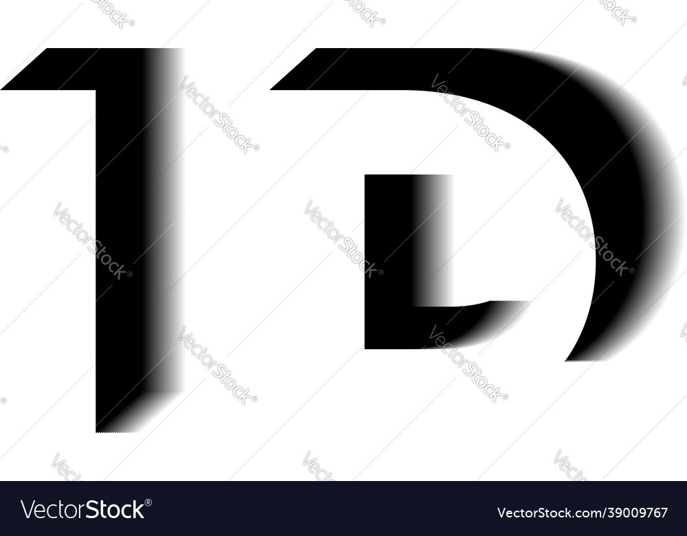 Id monogram shadow shape style