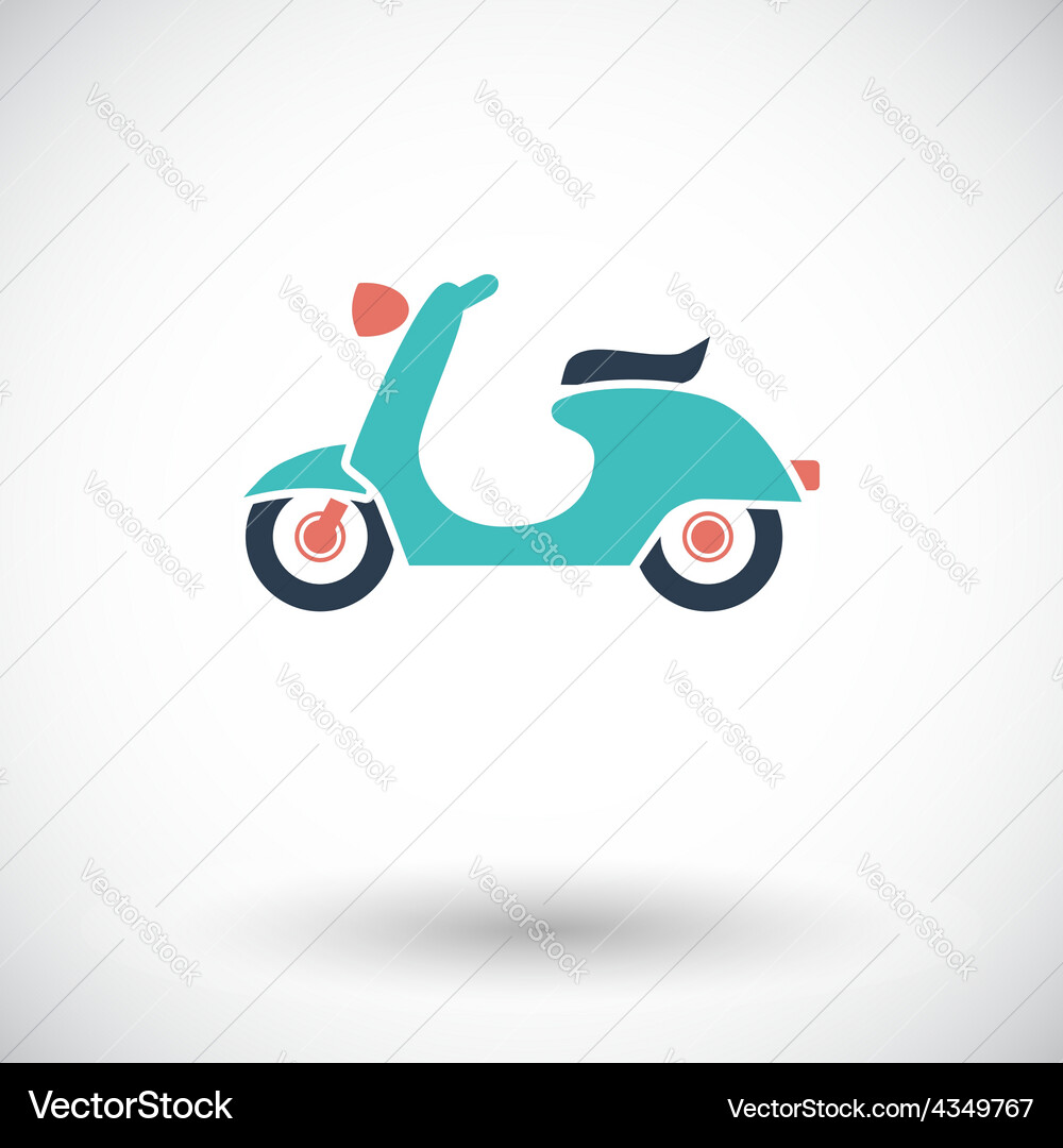 Scooter Royalty Free Vector Image - VectorStock