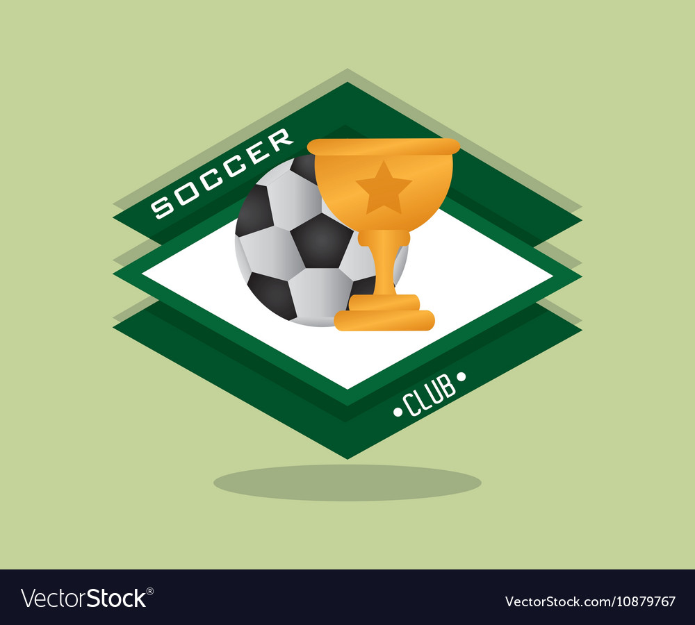 Soccer football related icons image