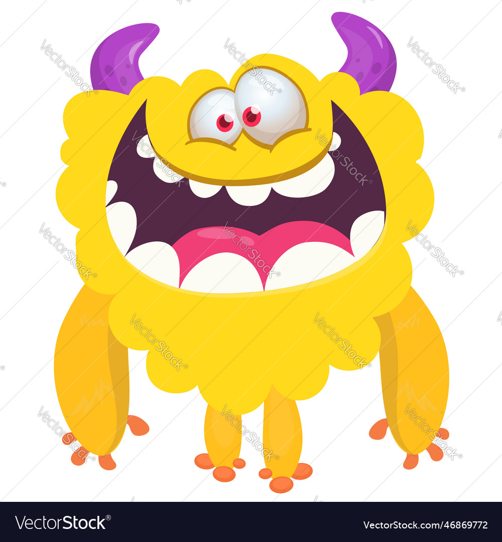 38 monsterpuff Royalty Free Vector Image - VectorStock