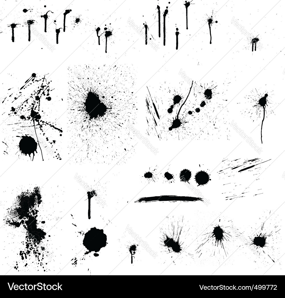 Grunge background set Royalty Free Vector Image