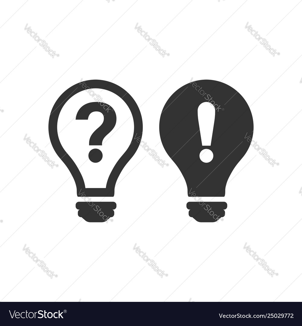 Lightbulb: Idea & Problem Solution