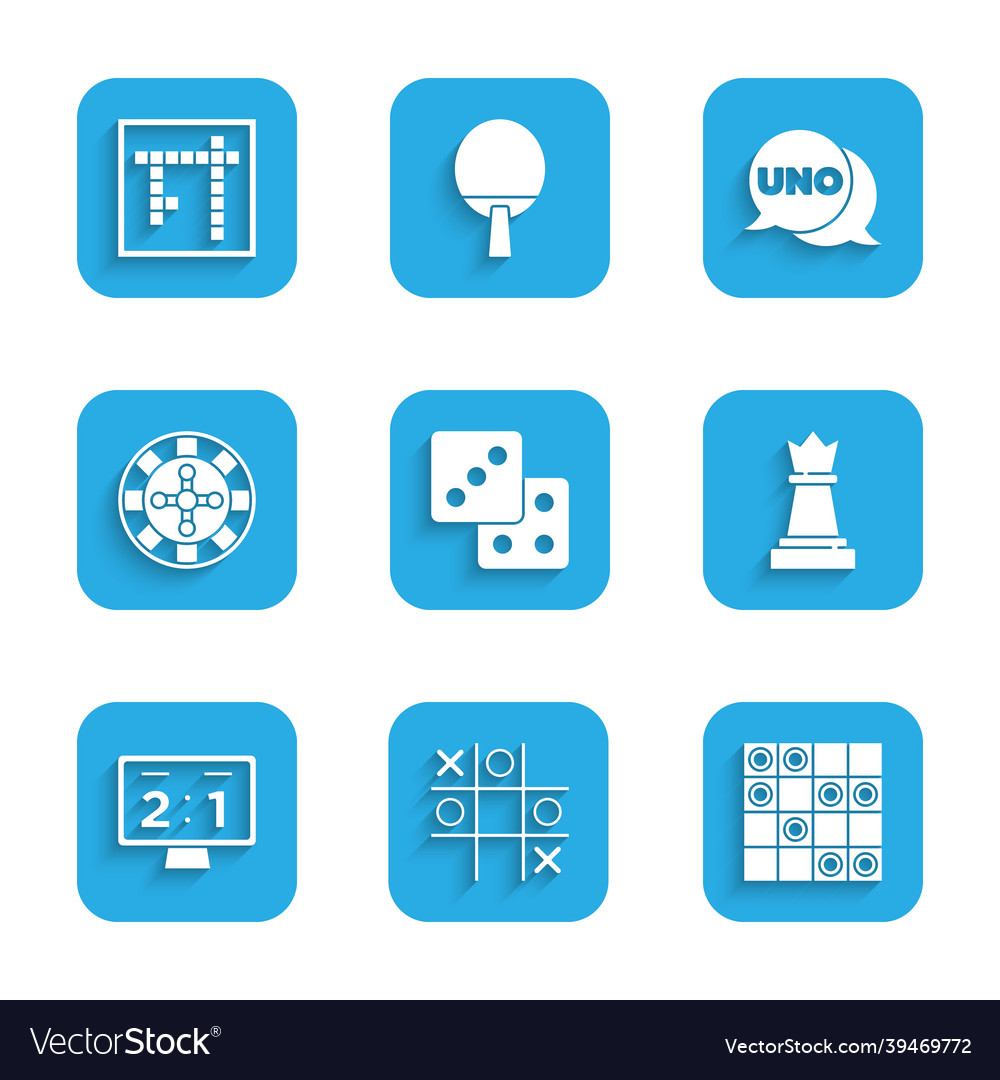 Set game dice tic tac toe board of checkers