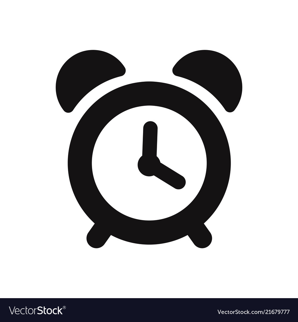 alarm icon vector