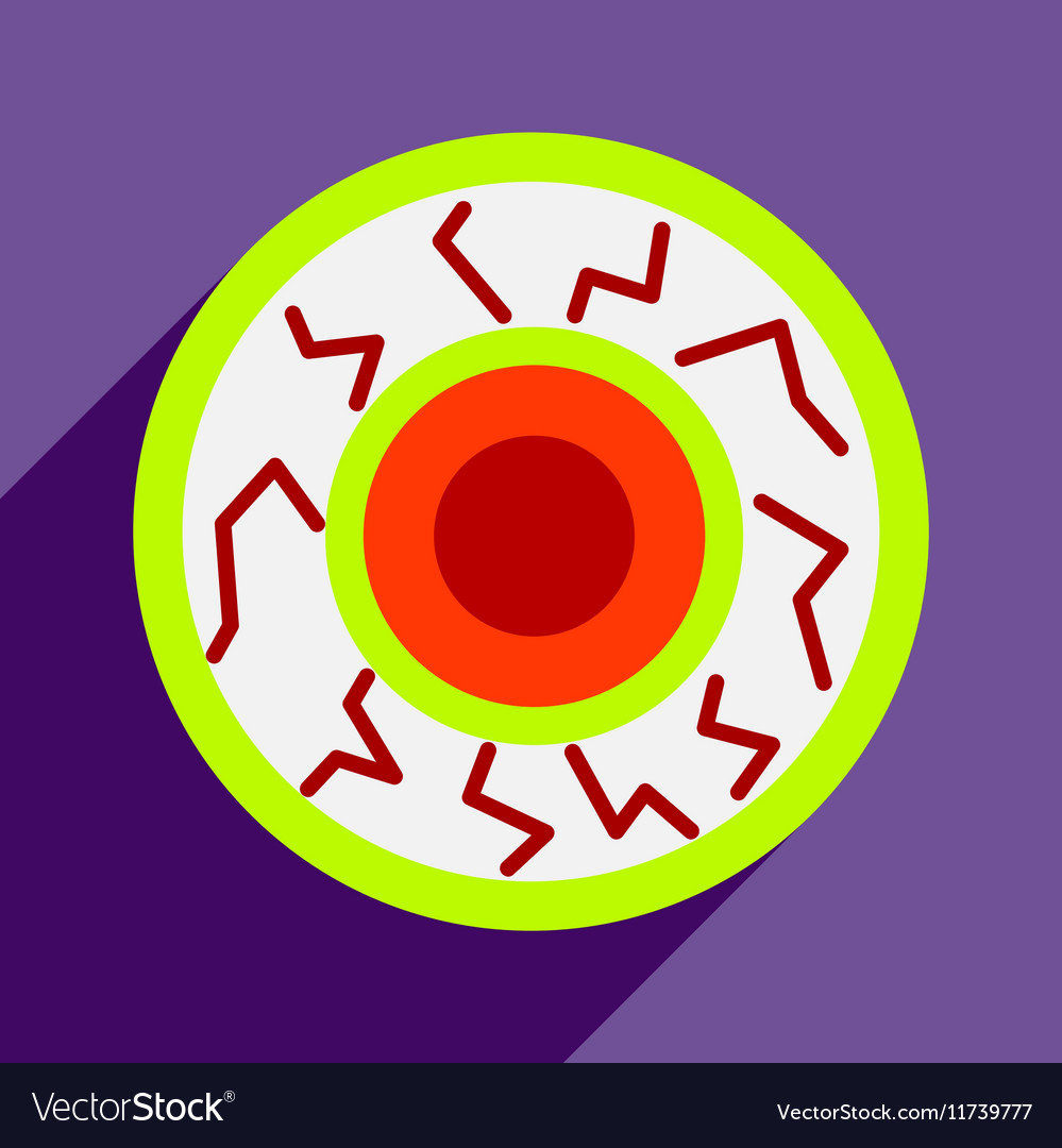 Flat with shadow icon and mobile application