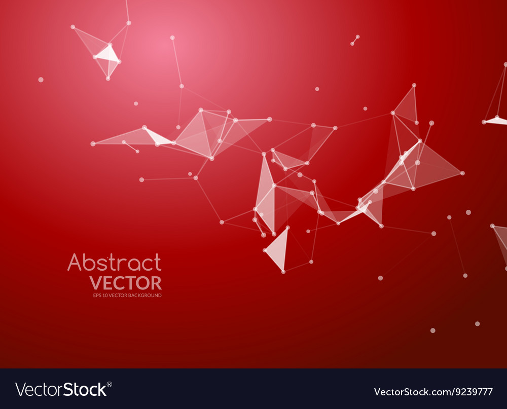 Set of polygonal triangular colorful background