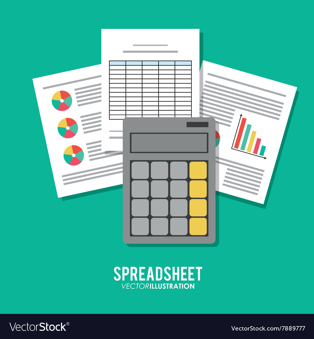 Spreadsheet icon design