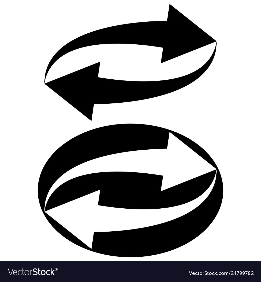 Circular Refresh Arrows - Update Symbol