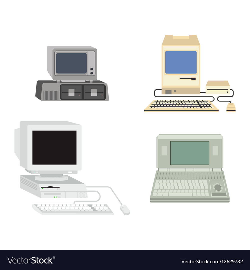 Computer Royalty Free Vector Image - VectorStock