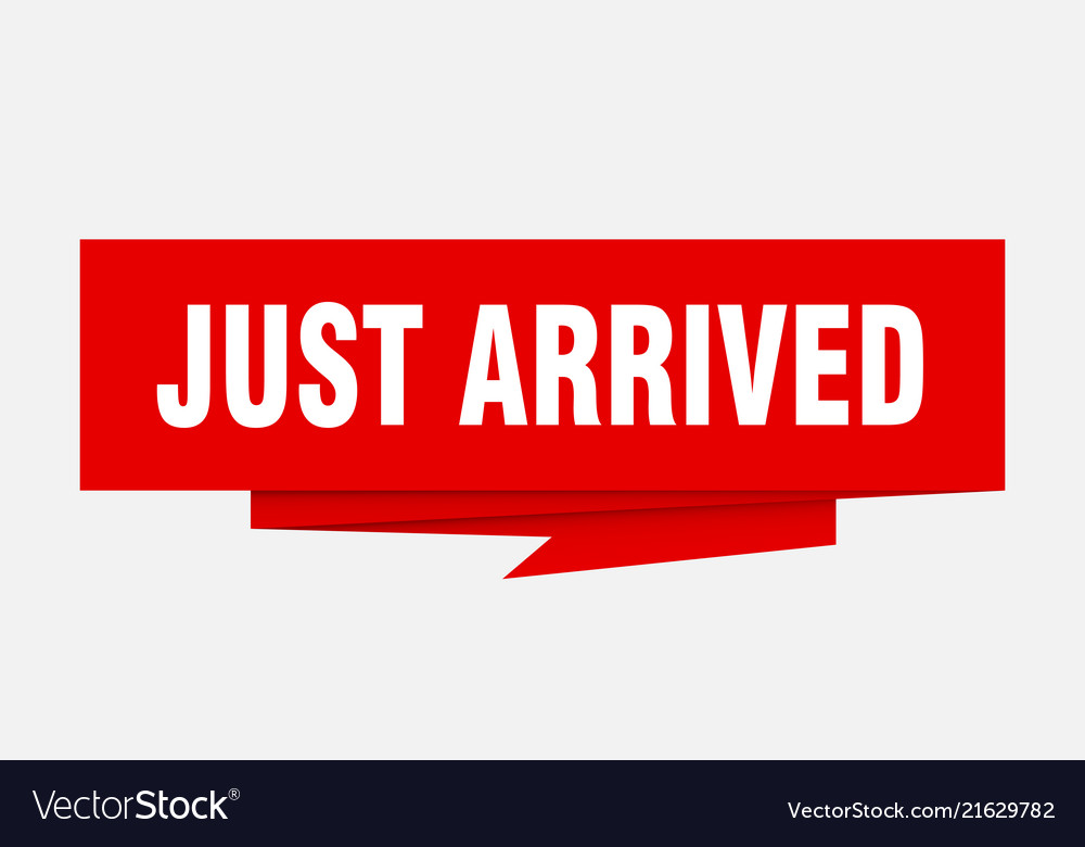 just-arrived-royalty-free-vector-image-vectorstock