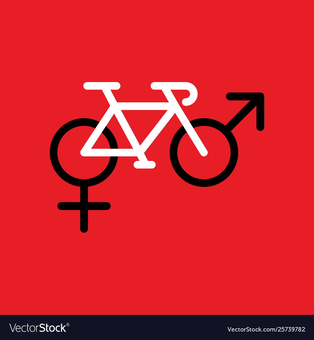 Male and female relationships like a bicycle