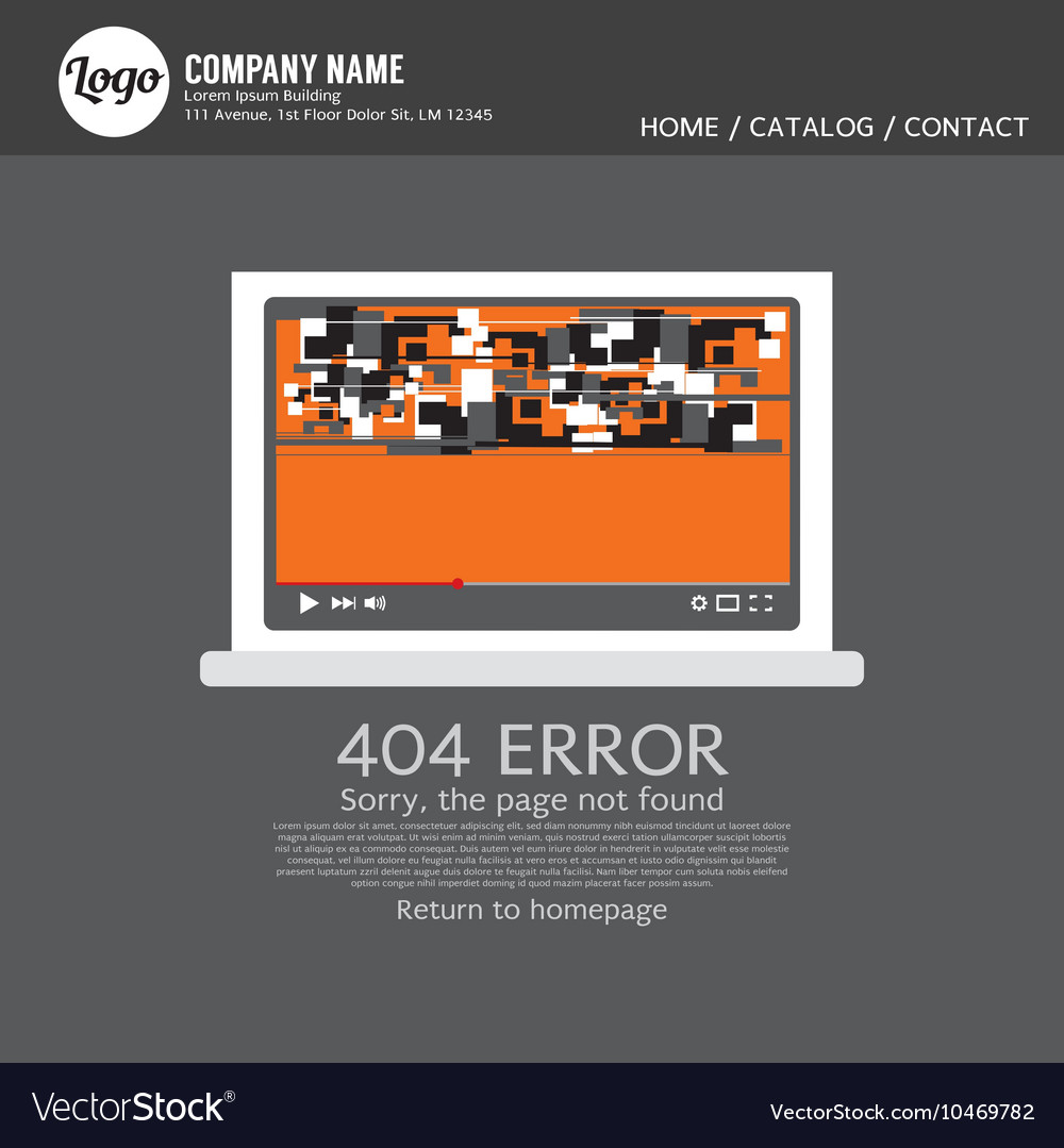 Page not found error 404