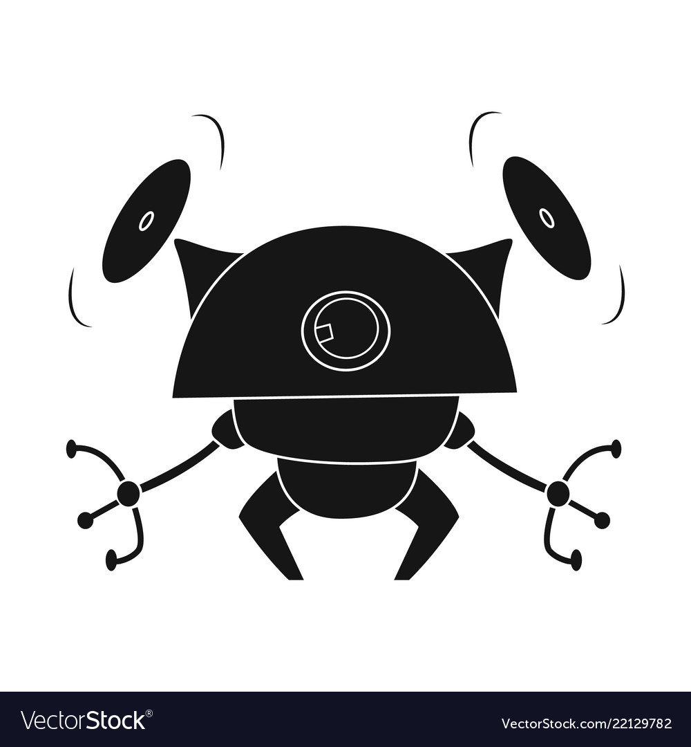 Robot and factory icon set