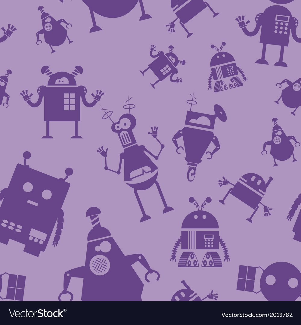 Robot Seamless Pattern