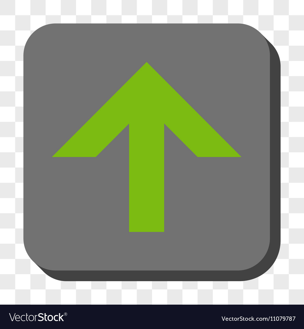 Arrow up rounded square button