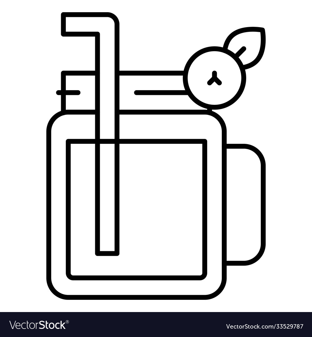 Blueberry smoothie icon summer vacation related