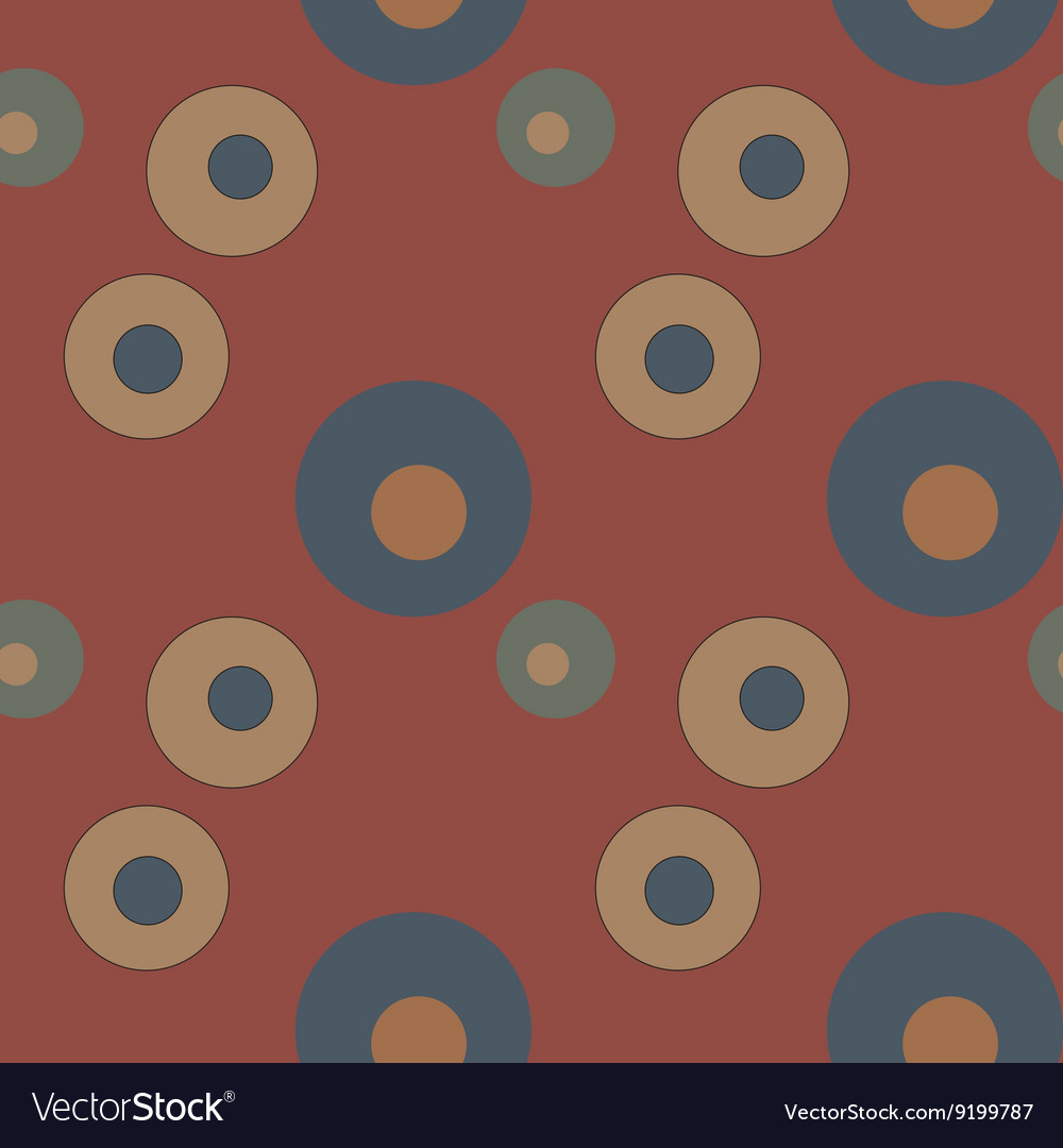 Bubble circles geometric seamless pattern