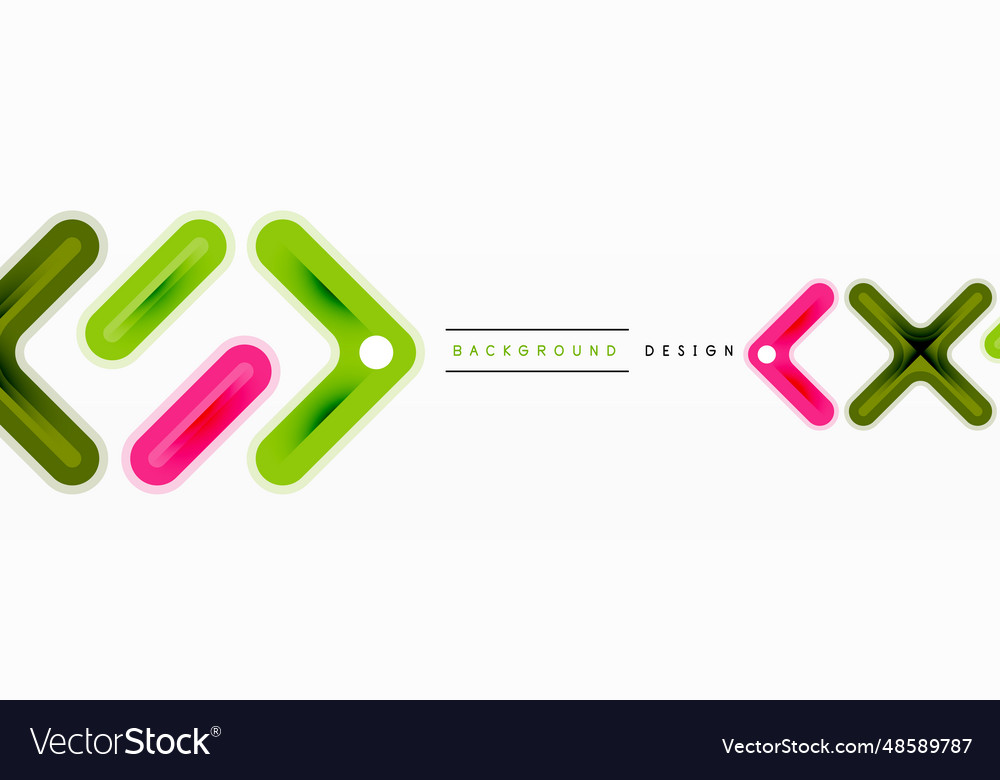Cross line background minimal geometric template vector image Cross line background minimal geometric template