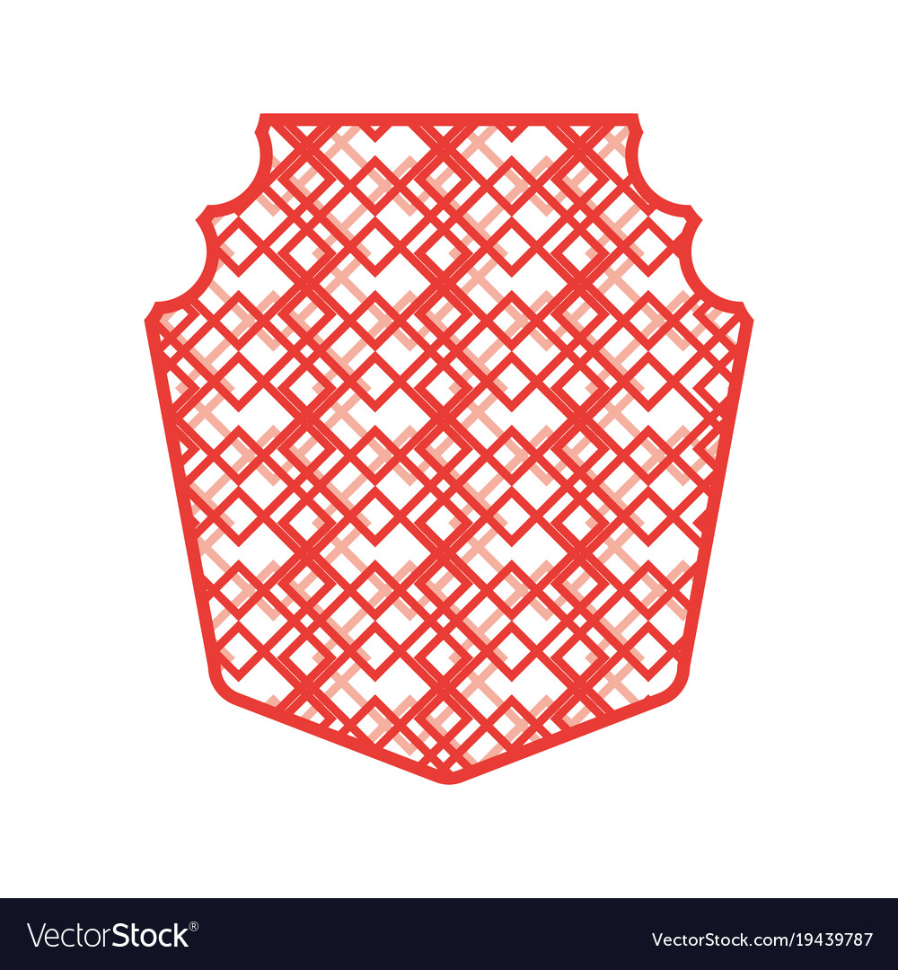 Cubes abstract frame emblem