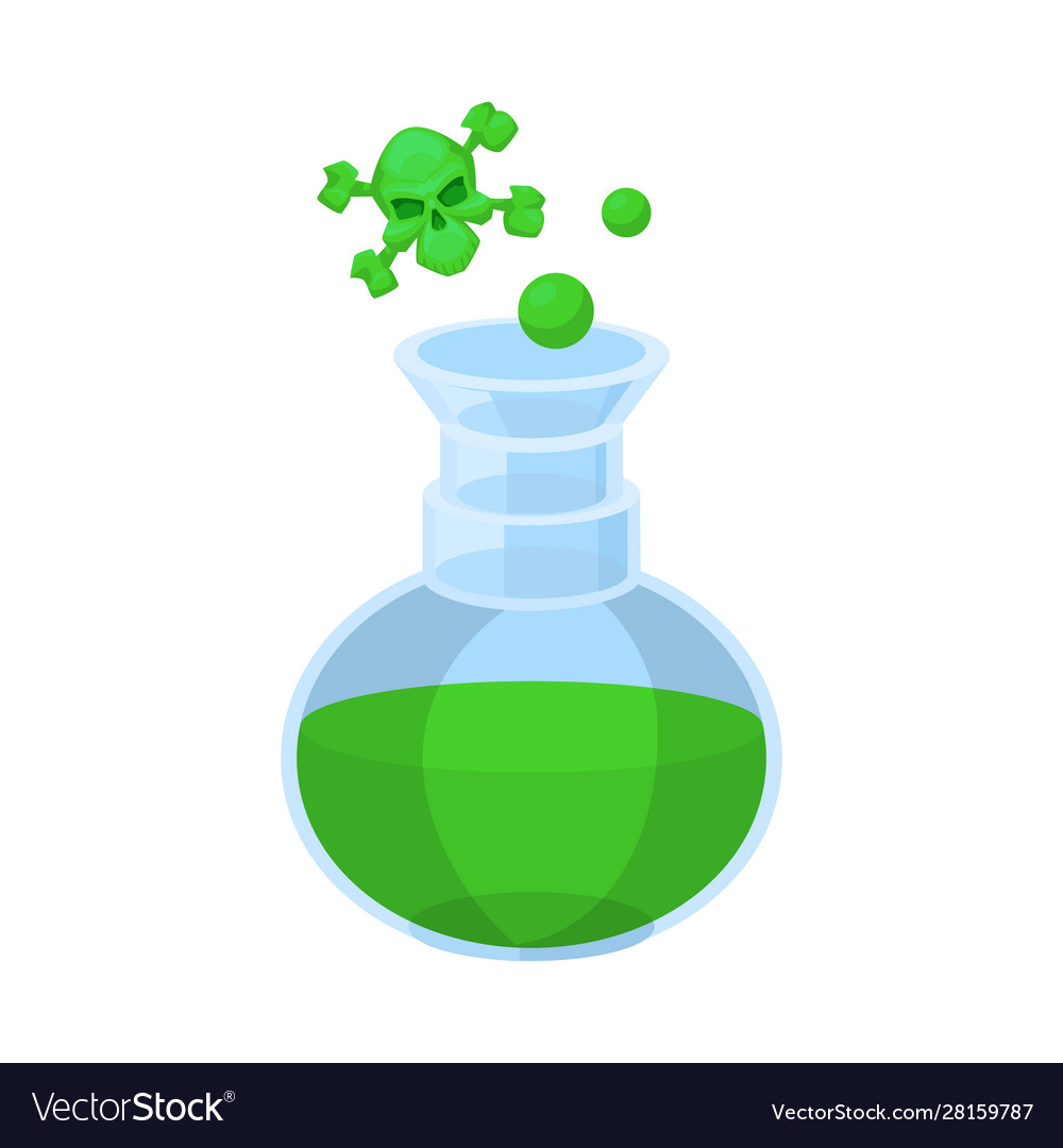Design flask and chemical icon web
