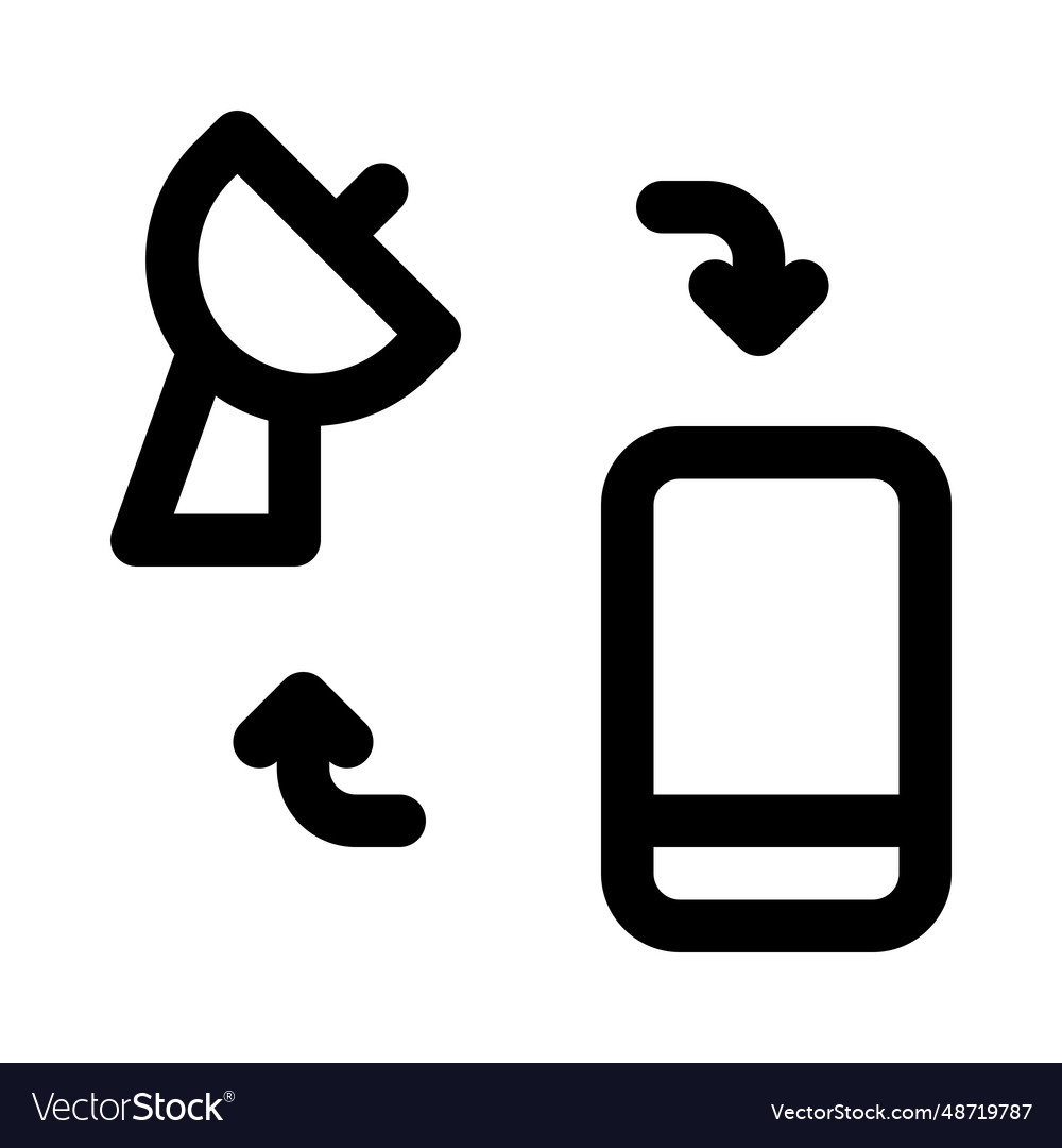 Get a access of satellite network on smartphone