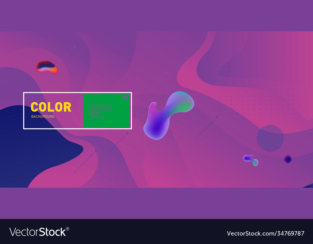 Liquid color background design fluid gradient