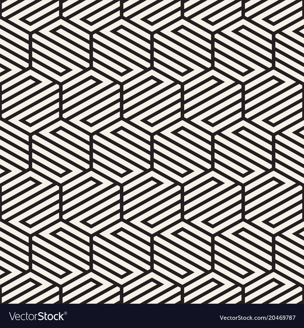 Modern Geometric Abstract Pattern