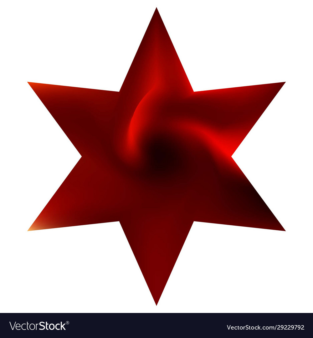 Chromatic background in form hexagram vector image Chromatic background in form hexagram
