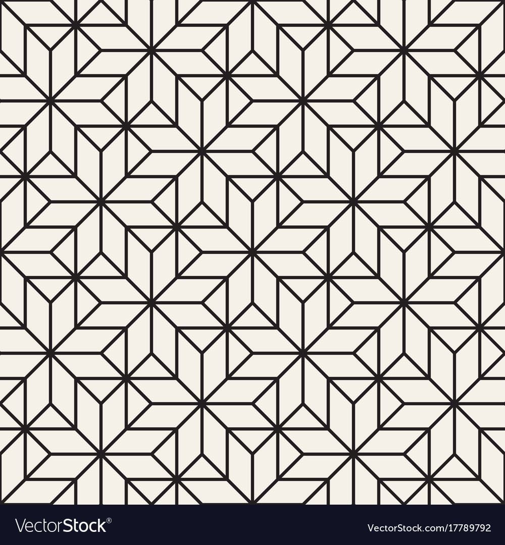 Cross Tiling Geometric Pattern