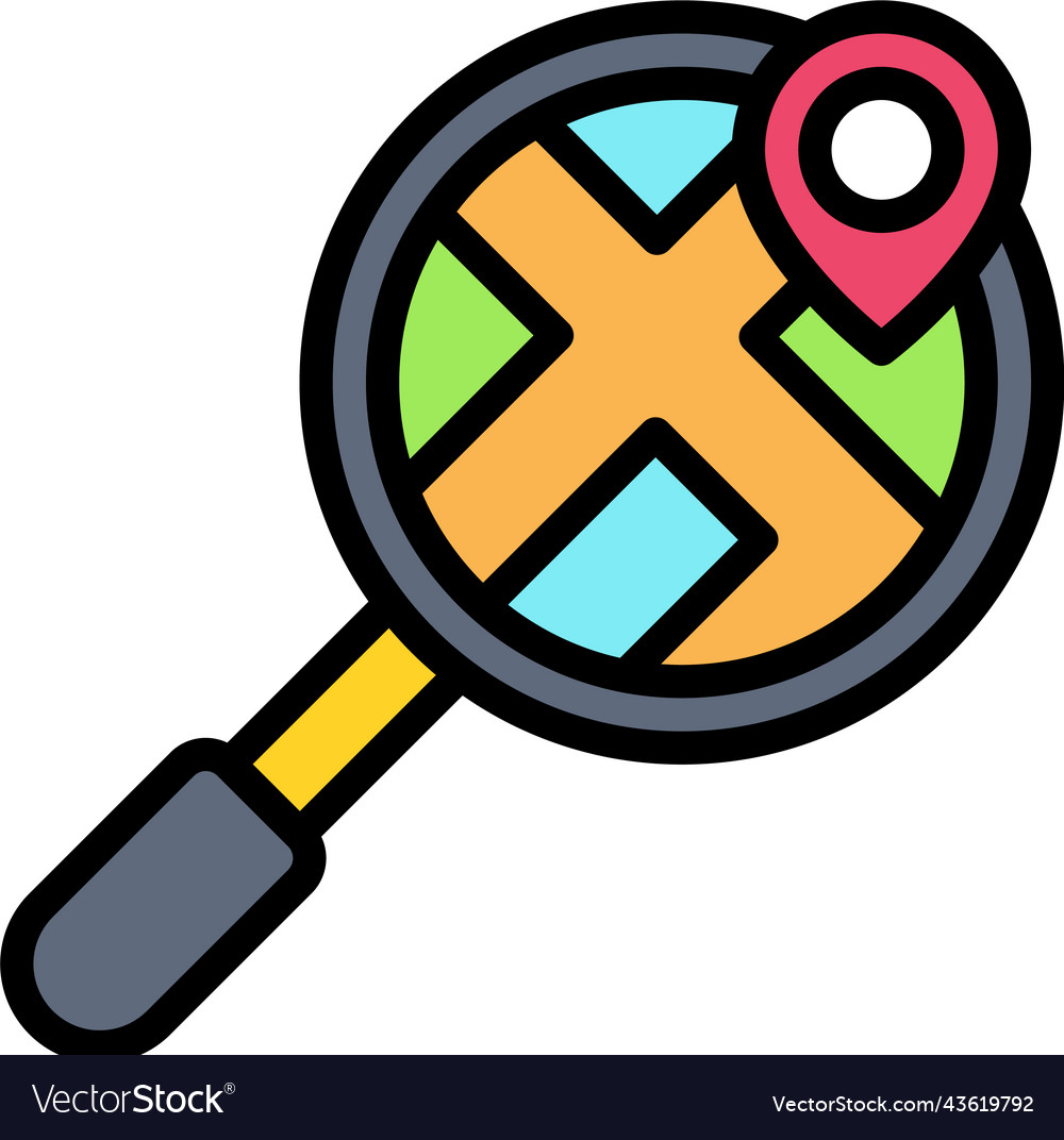 Find place icon location map and navigation
