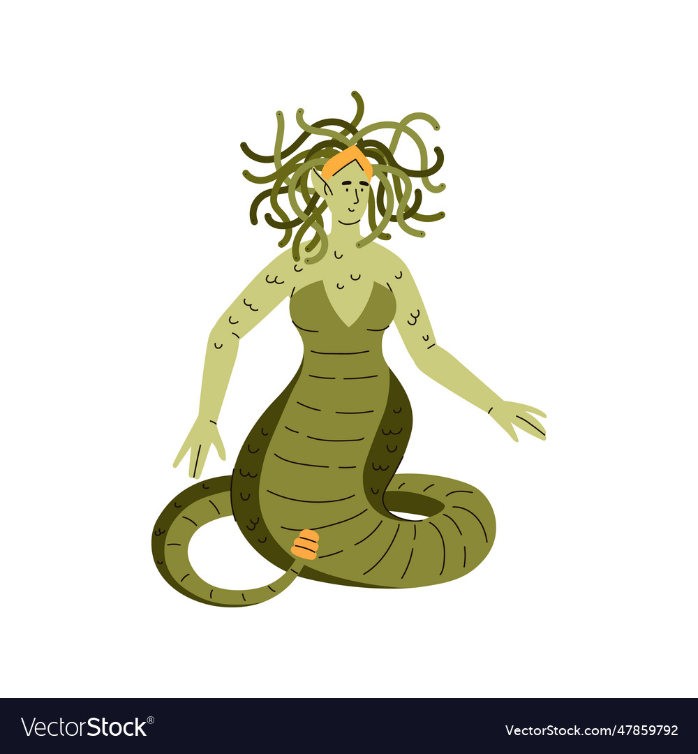 Medusa gorgon mythical creature of greek mythology