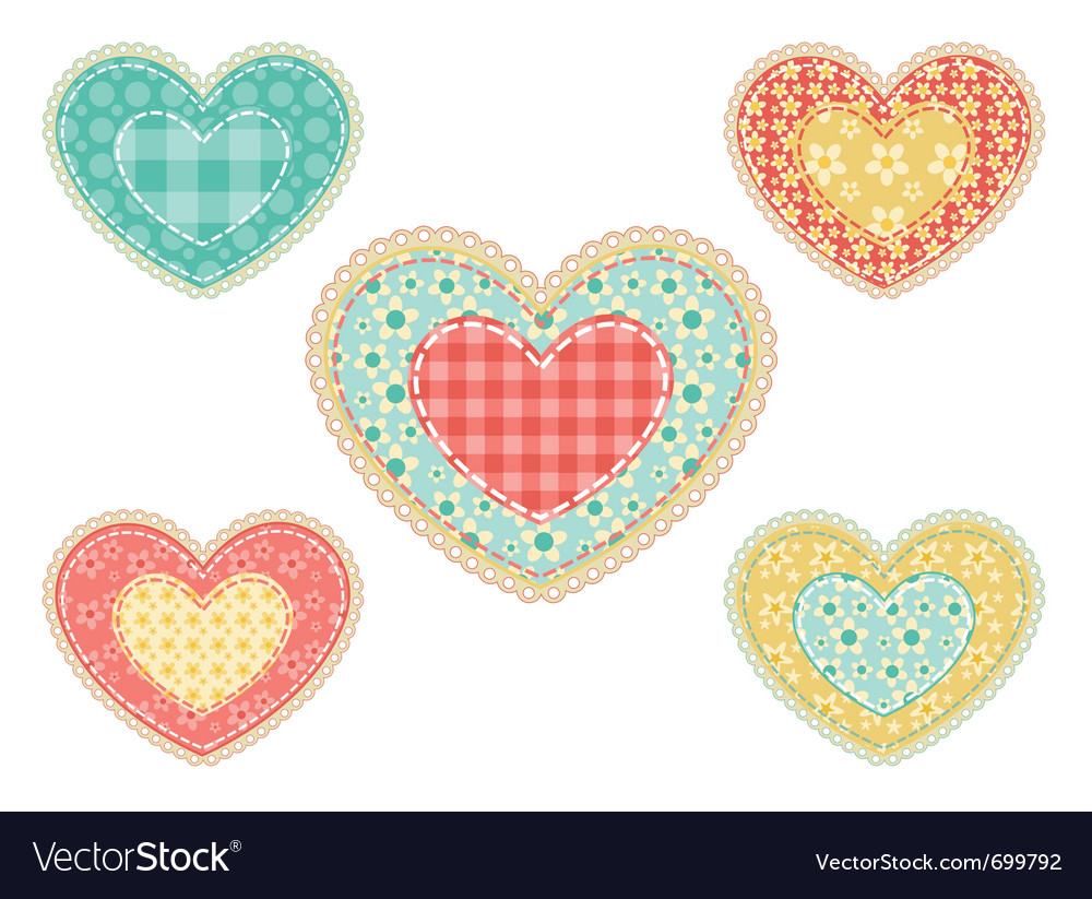 Patchwork Heart Collection